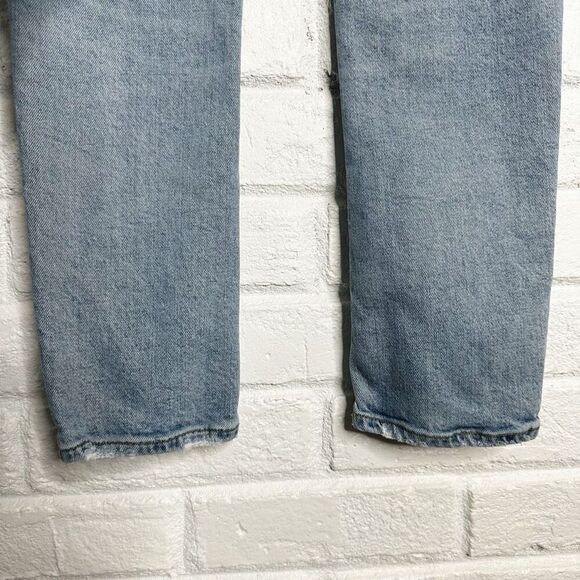 Agolde Toni Mid Rise Skinny Leg Jeans In Daylight Light Wash size 25 - Picture 5 of 7